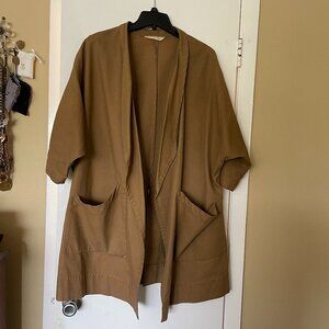 Elizabeth Suzann Harper Jacket in Clay Cotton Canvas